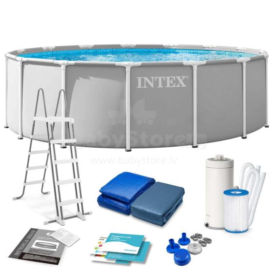Intex 26726ND 457 x 122 cm 6-in-1 rāmis baseins