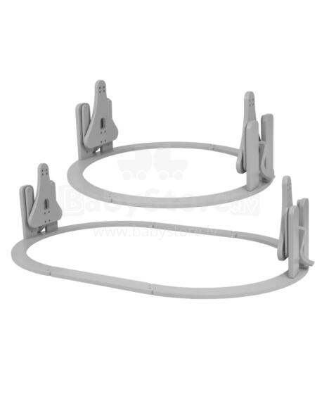 Waldin  Cradle for the 7in1 Crib Art.297561 Grey Šūpošanās mehānisms 7in1 bērnu gultiņai.