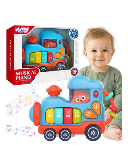 WOOPIE BABY Интерактивный Музыкальный Пианино Поезд