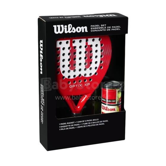 WILSON OPTIX XP PADEL KIT BOX RED