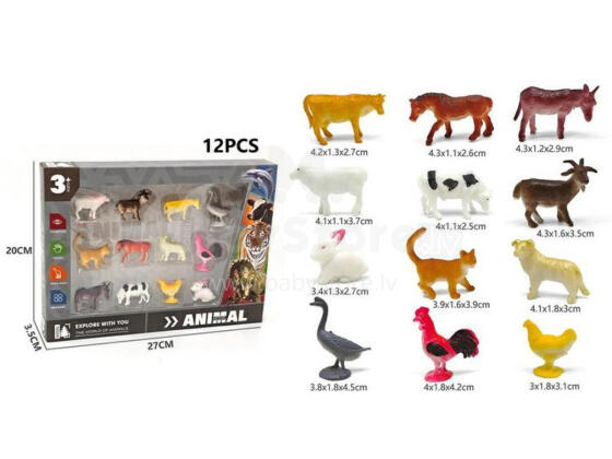 ZWIERZĘTA W PUDEŁKU CABO-TOYS
