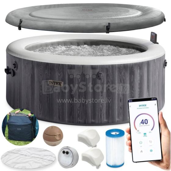 Inflatable SPA with Hydro Massage for 4 People INTEX 28440NP