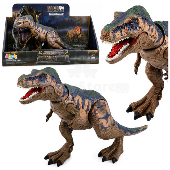 T-Rex Dinosaurus Figūra Tyrannosaurus Rex Reālistiskas Pārvietojamas Ekstremitātes Skaņa