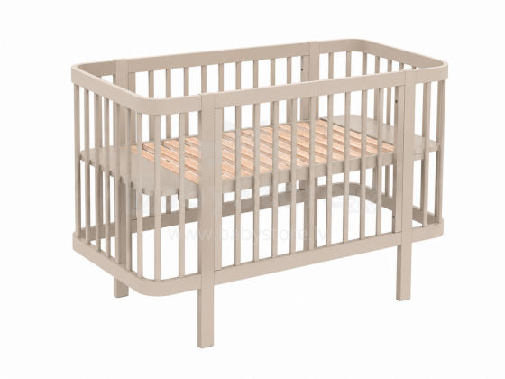 Elf Bed Kalmia Art.298153 Сashmere Детская деревянная кроватка 120x60см