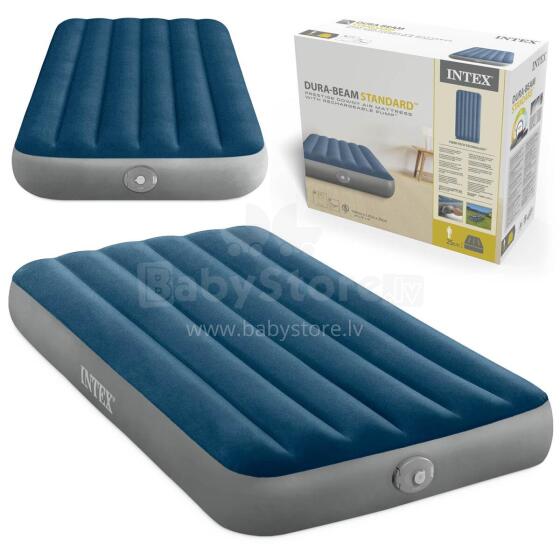 Gaisa matracis 191x99x25 cm ar iebūvētu USB sūkni INTEX 64187NP