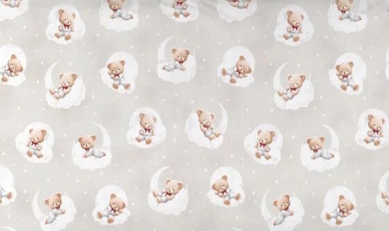 Apmale BEARS in CLOUDS beige 360 cm
