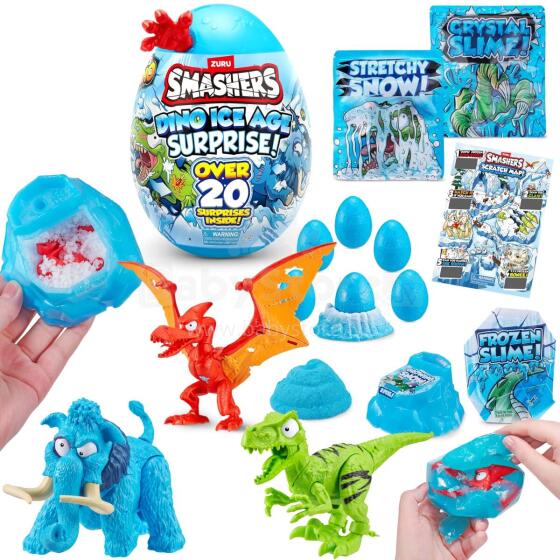 ZURU SMASHERS DINO ICE AGE JAJKO NIESPOD