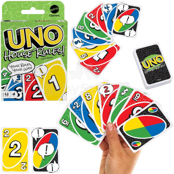 GRA KARTY UNO HOUSE RULES!