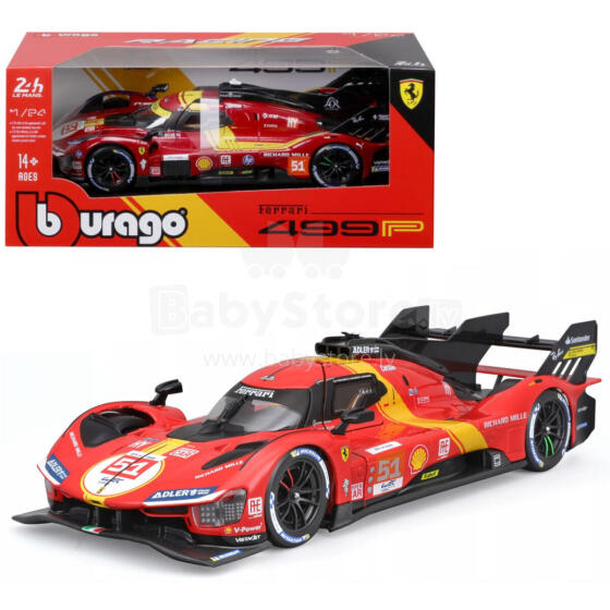AUTO BBURAGO RACING 499P LE MANS 1:24