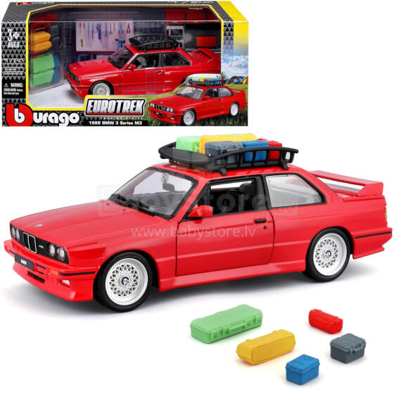 AUTO BBURAGO 1988 BMW SERIES M3 1:24