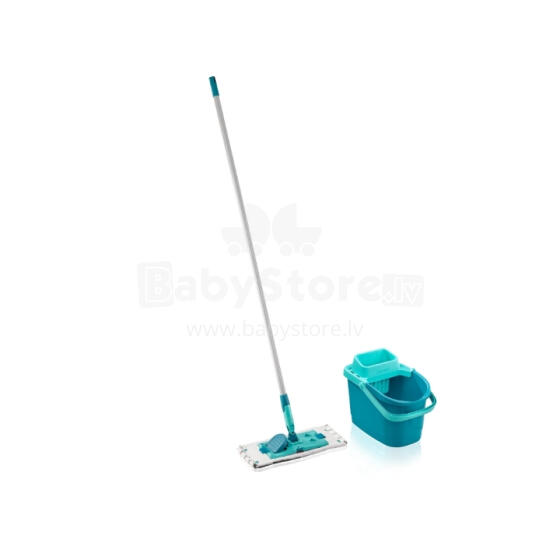 LEIFHEIT Grīdas uzkopšanas komplekts Clean&amp;amp;Compact 