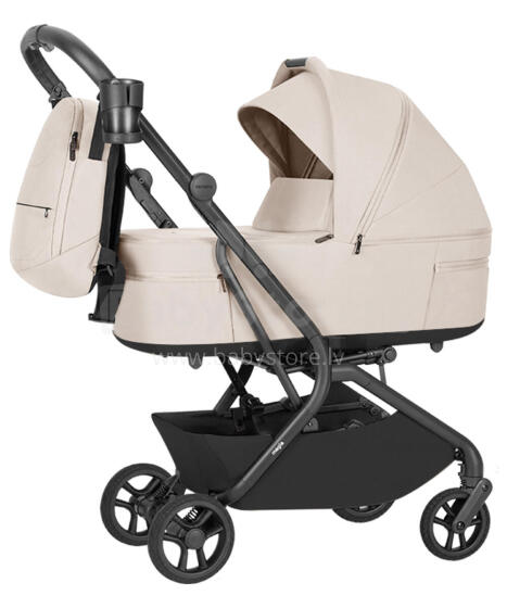 Bērnu rati 2in1 CARRELLO Magia CRL-6655 Laguna Beige