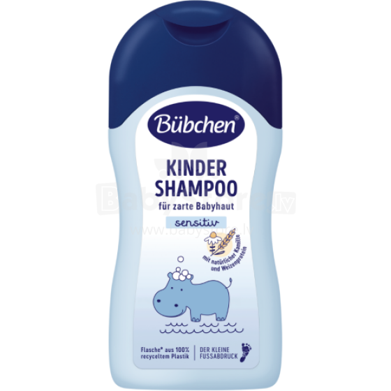 Bubchen Kinder Shampoo Art.29898 šampūns bērniem, 400ml