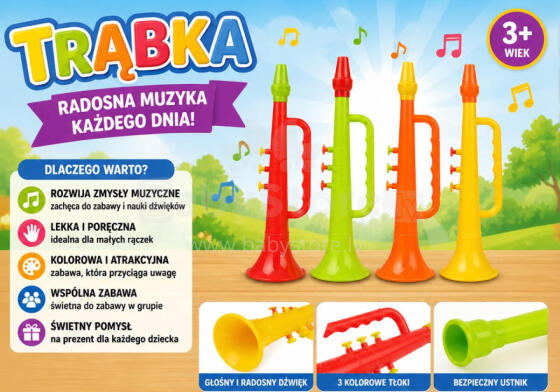 MŪZIKAS INSTRUMENTS TRUMPETE