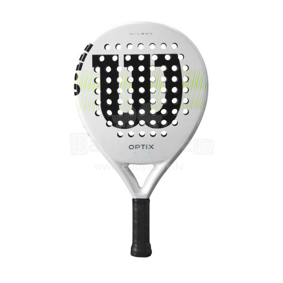 WILSON  OPTIX V1 WHITE PADEL RAKETE