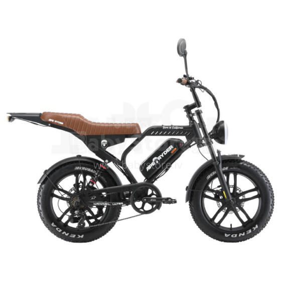 Электрический велосипед APE RYDER Mandrill Ultra Black