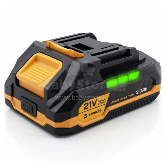 21V 2Ah Battery for Humberg Power Tools Li-ion 5 Cells HM-433