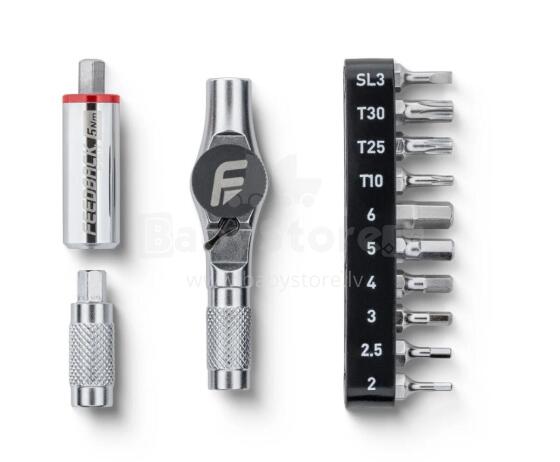 FEEDBACK SPORTS Reflex Fixed Torque Ratchet Kit (Mini Ratchet + 5Nm Torque)