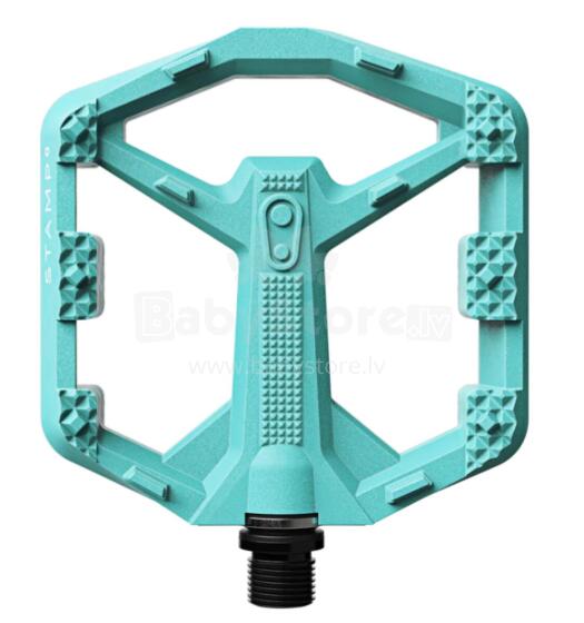 CRANKBROTHERS STAMP 0 SMALL TURQUOISE Pedals
