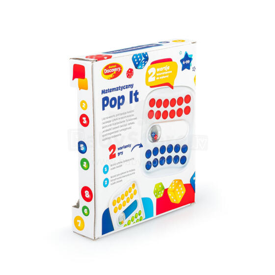 DUMEL DD 30880 Matemātiskais POP IT dzeltenzaļš