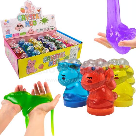 MASA MAGICZNA SLIME JEDNOROŻEC BROKAT