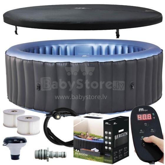 Inflatable SPA with hydromassage Bergen for 4 people mSpa