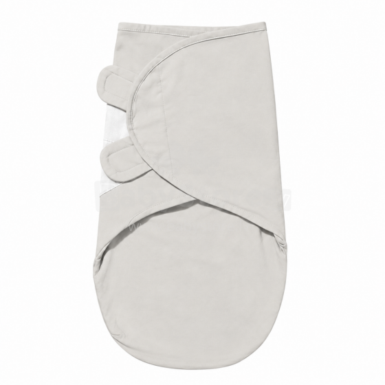 Summer Infant Art.299915 Swaddle Me Gray Хлопковая пелёнка для комфортного сна, пеленания от 3.2кг до 6.4 кг.