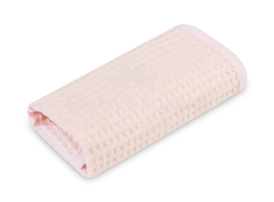 HAND TOWEL WAFFLE PINK 30X50