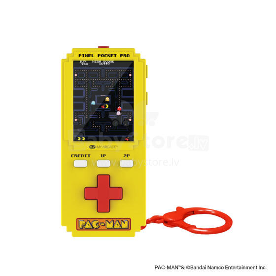 MY ARCADE PIXEL POCKET PRO PAC-MAN portable gaming system