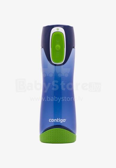 Contigo Swish Cobalt ūdens pudele, zila, 0.5 l