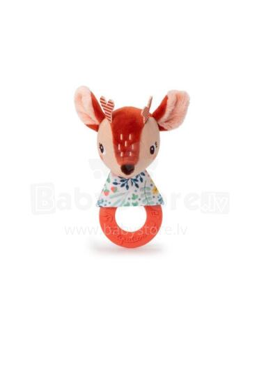 Teething rattle - Stella the fawn