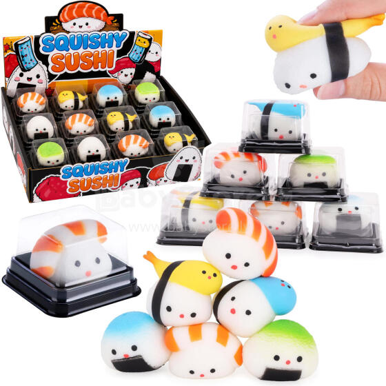 GNIOTEK SQUISHY SUSHI DO ŚCISKANIA 5cm