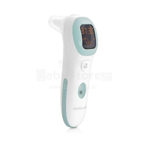 Miniland Thermometer Thermotalk Plus Art.89068 Инфракрасный термометр  для лба и ушей (электронный)