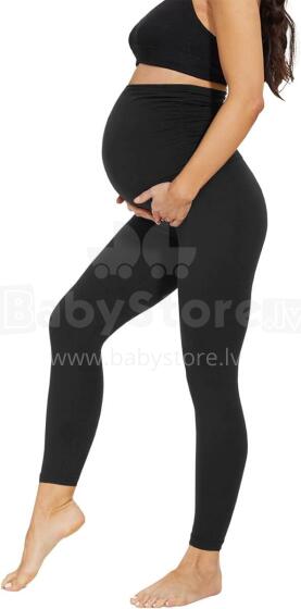 Maternity Leggings Art.300413 Black Leggingi grūtniecem