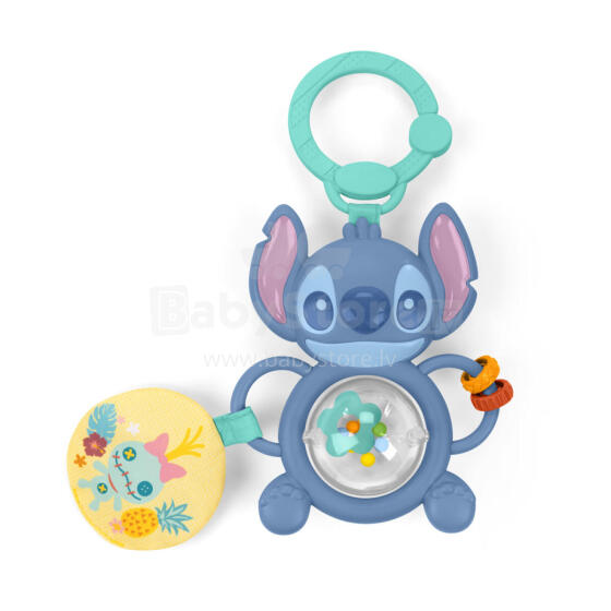 BRIGHT STARTS 17472-6 Sensory Toy Clip ar Stitch Tummy Tum