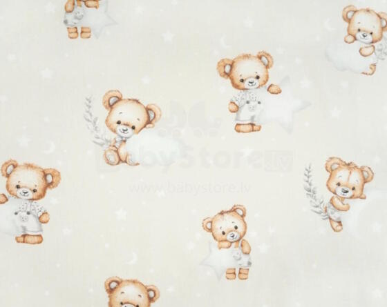 Autiņš kokvilnas LITTLE BEAR 70x80cm (7372)
