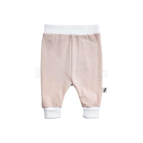 NordBaby Pants Art.30074 Peach Wip Bikses ar platu jostu
