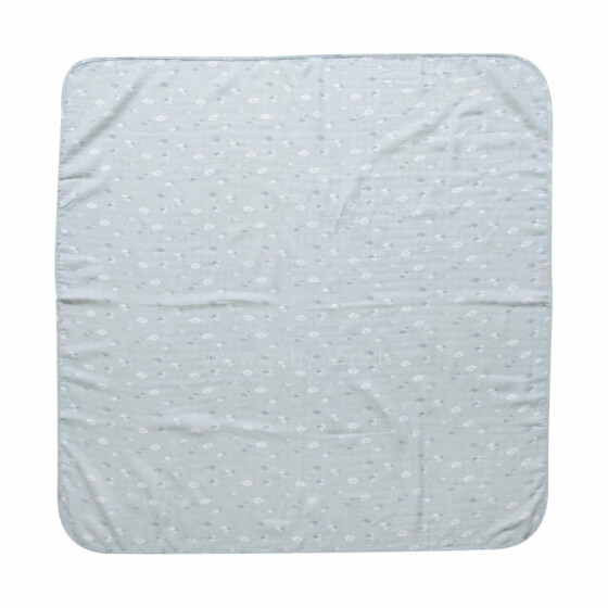 Luma Muslin Towel  Art.L05219 Lovely Sky Dvielis ar kapuci 110x110 cm)