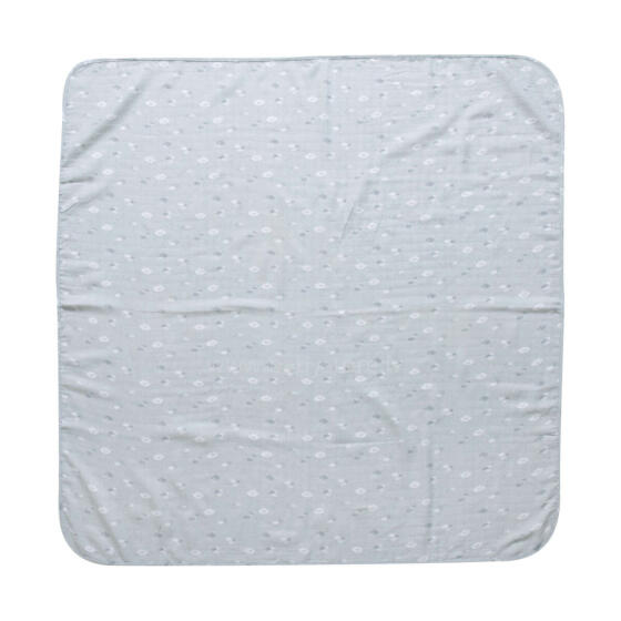 Luma Muslin Towel  Art.L05219 Lovely Sky Dvielis ar kapuci 110x110 cm)