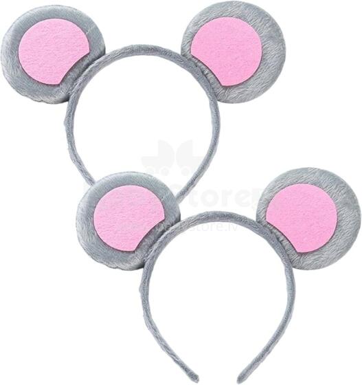 Home Company Mouse Ear Art.30557 Карнавальный костюм - Ушки мышки,1 шт
