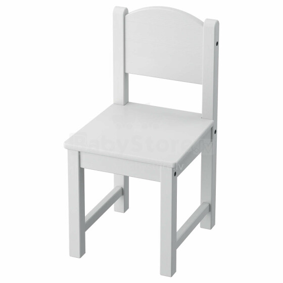 IKEA SUNDVIK 104.940.20  Medinė vaikiška kėdė su atlošu