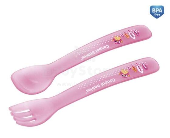 Canpol Babies 4/409 - Пластмассовые столовые приборы