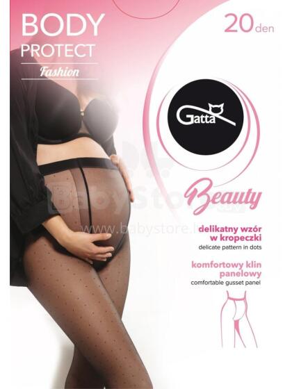 Sweet Mama 20 den Tights Art.GT-20 Nero Print Колготки для берерменных