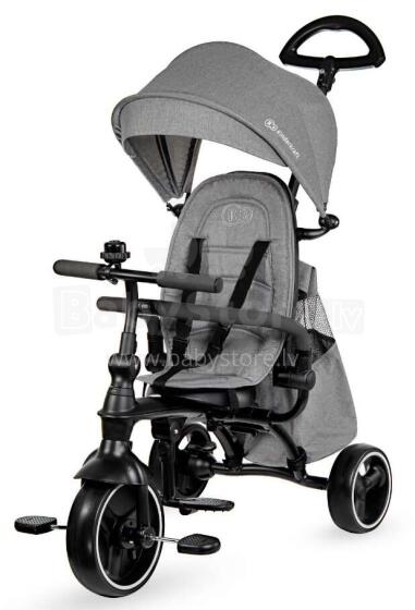 KinderKraft Jazz Art.KKRJAZZGRE0000 Grey Bērnu trīsritenis 4in1