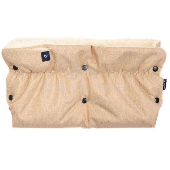 Womar Mufta Art.3-Z-M-036  Melange Beige  ratu cimdi ar aitas vilnu
