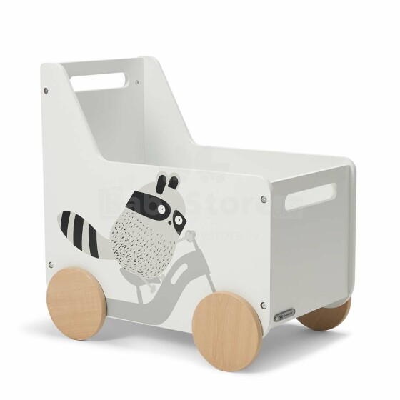 KinderKraft'20 Racoon Art.KKHRACOSKR0000 Ящик для игрушек на колёсиках(Высокое качество)