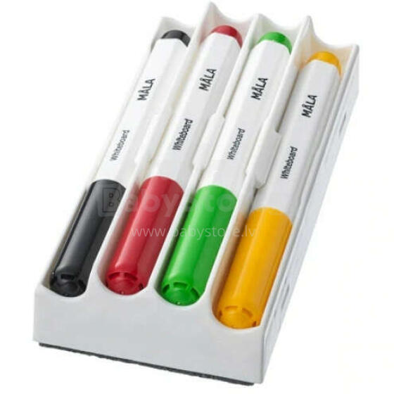 Made in Sweden Mala Art.001.840.42 Цветные фломастеры  4шт.