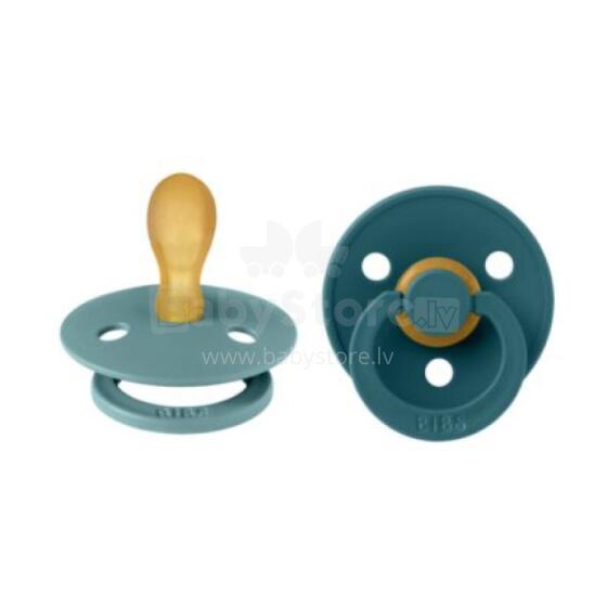 Bibs Colour  Island Sea/Forest Lake Art.2221429 Simetrisks Pacifier 6-18 m. 100% natural