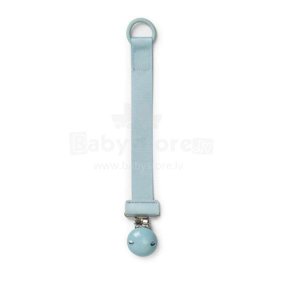 Elodie Details Pacifier Clip Wood Aqua Turquoise