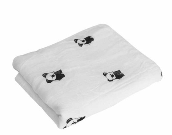 Tots Bamboo Muslin Blanket Art.ST430120 N19 Детское мягкое муслиновое одеяло 100x100см
